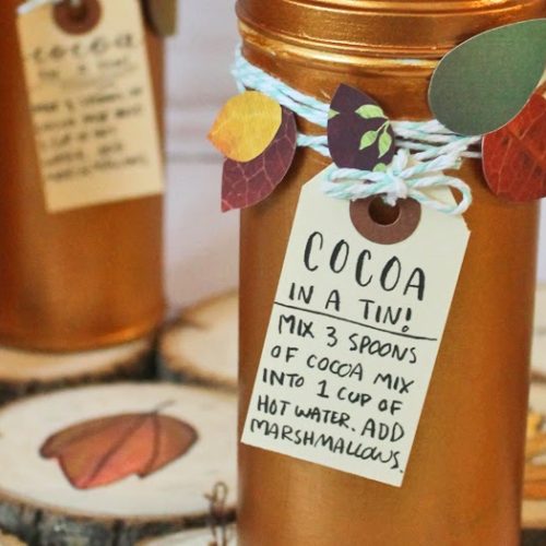DIY Gift: Hot Cocoa in a Tin