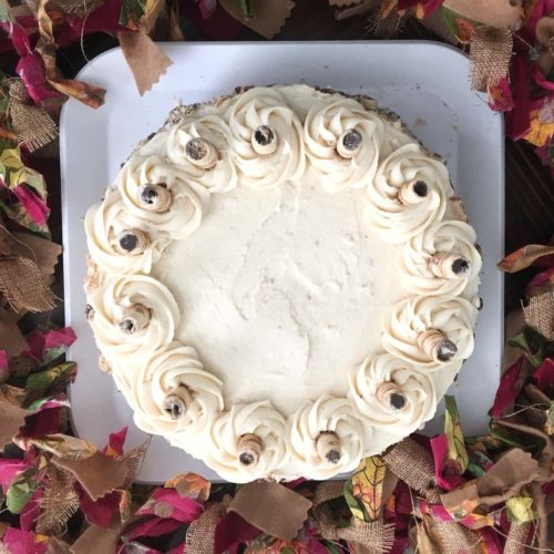 Pirouline Cookie Cake