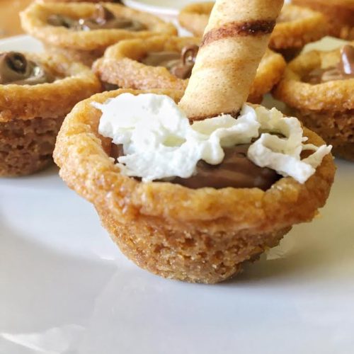 Nutella Berry Cookie Shots